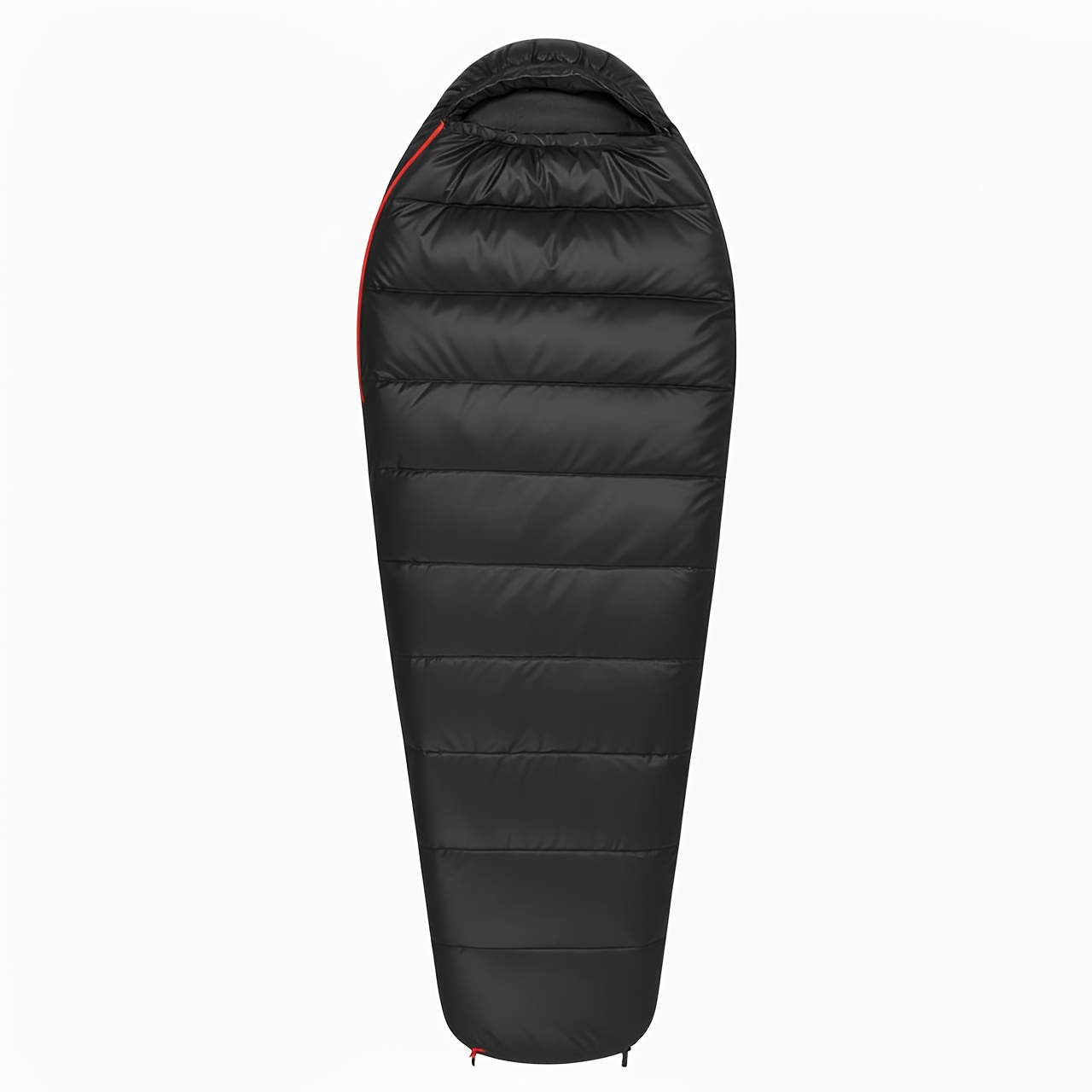 ZZD2401 Thickened Oval Outdoor Sleeping Bag, YKK Zipper, Warm & Compact for Travel
