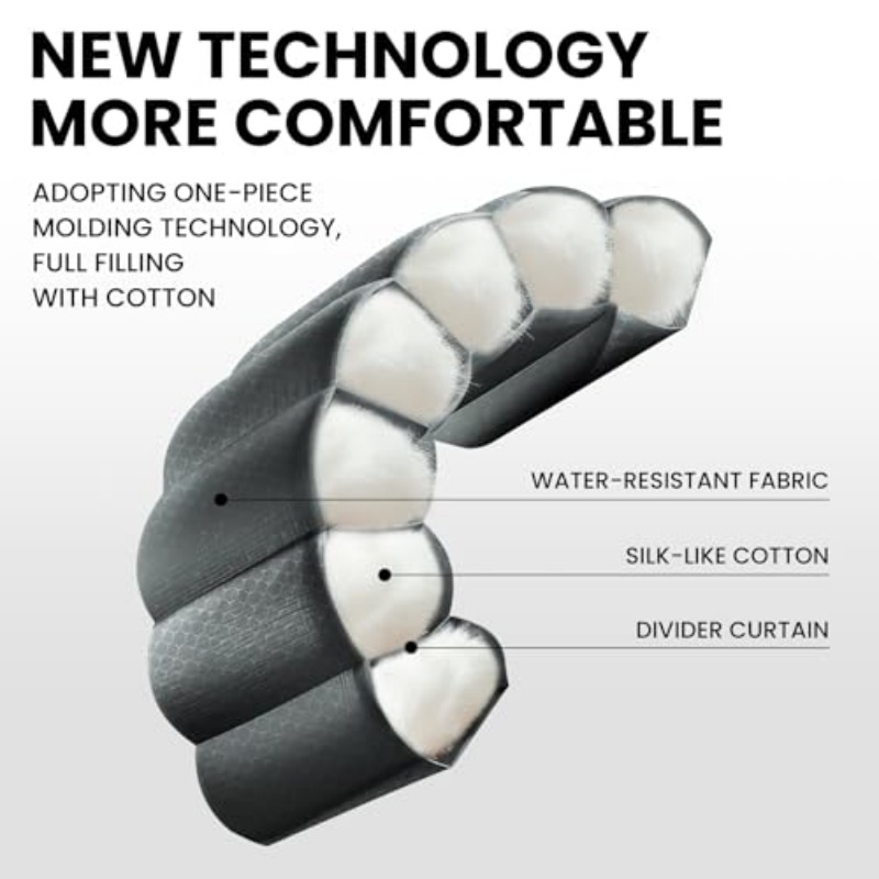 ZZD2402 Inflatable Adult Sleeping Bag, 3-4 Season Warm Camping Bedroll - Image 4