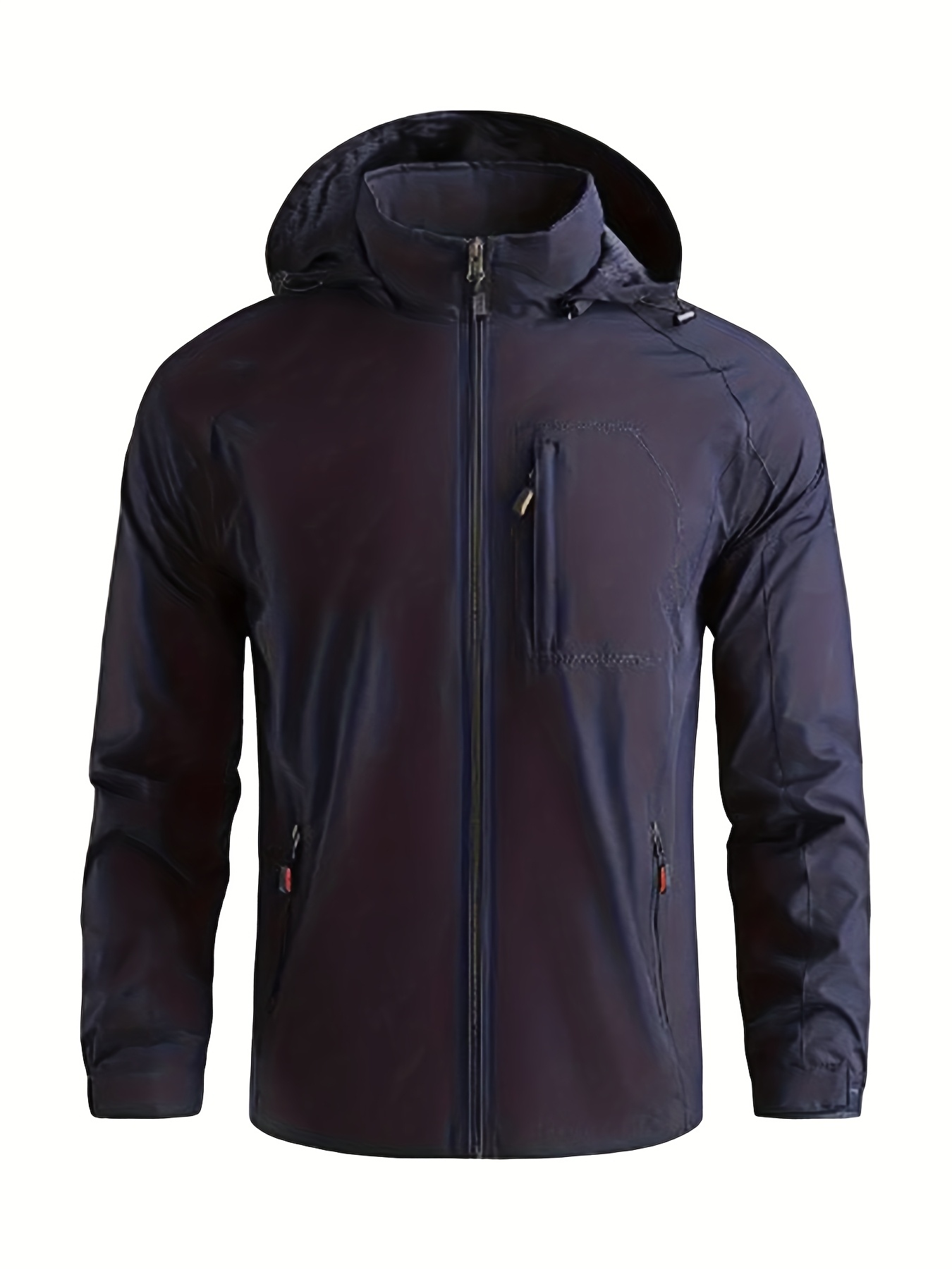 ZZD2391 Meixishao OBM Hooded Softshell Jacket, Lightweight Quick Dry Outdoor Cycling Coat - Image 2