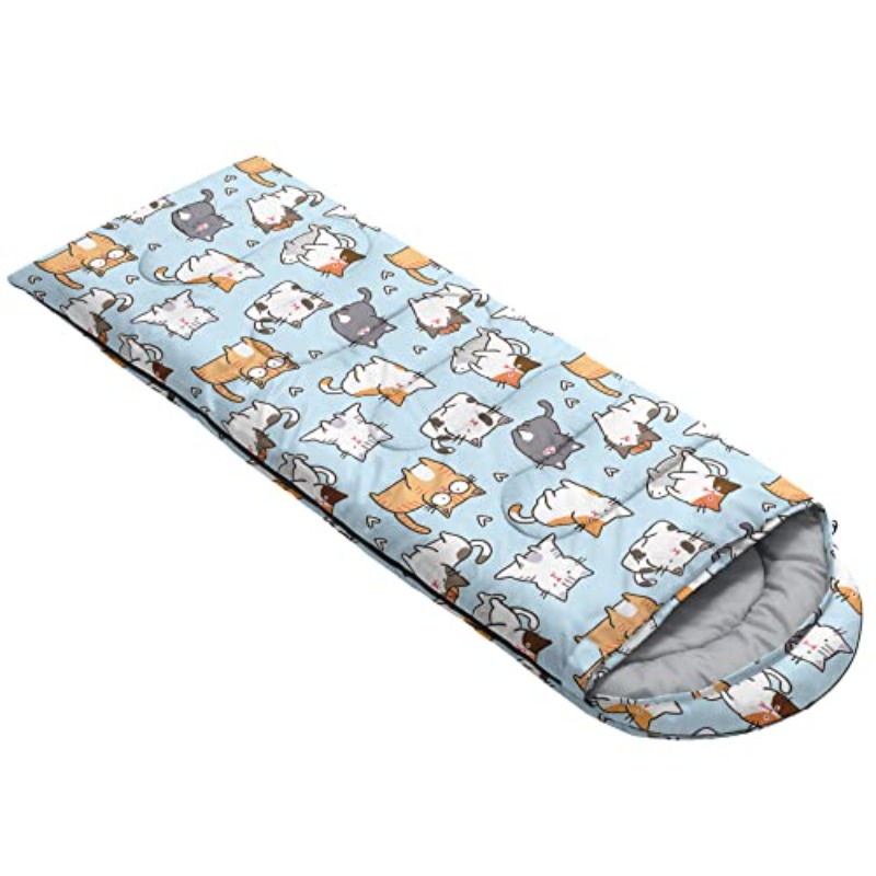 ZZD2384 Lightweight Adult Sleeping Bag, 3 Season for Warm & Cool Weather, Outdoor Camping - Image 2