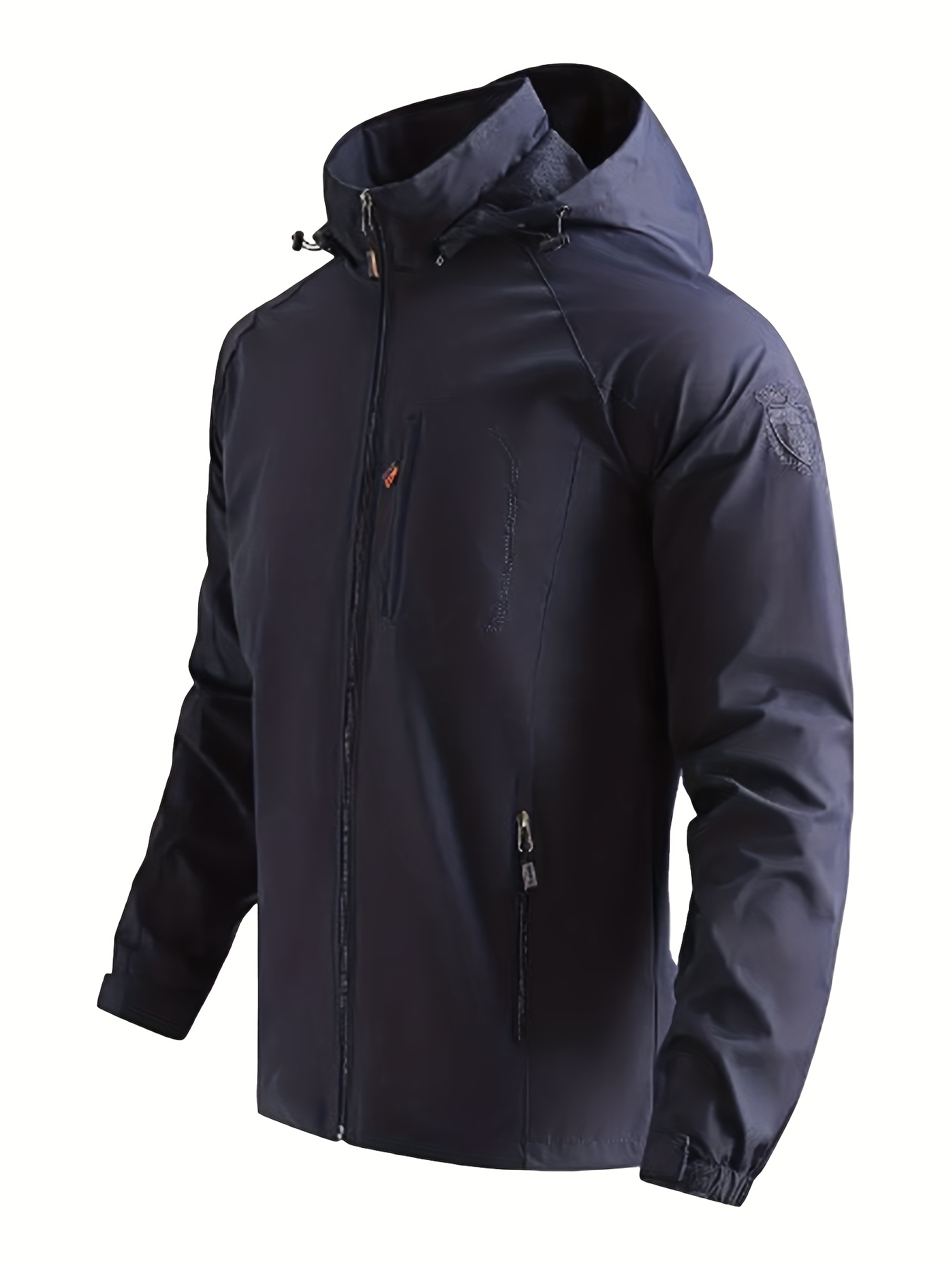 ZZD2391 Meixishao OBM Hooded Softshell Jacket, Lightweight Quick Dry Outdoor Cycling Coat - Image 3
